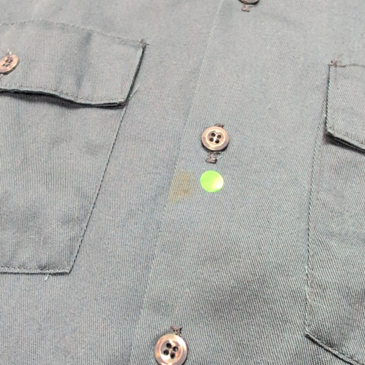 Chemise Dickies Made in USA XL XXL Bleu Marine Workwear Poches