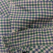 Chemise Polo Ralph Lauren Shirt L Custom Fit Carreaux Vert Bleu Button Down Logo