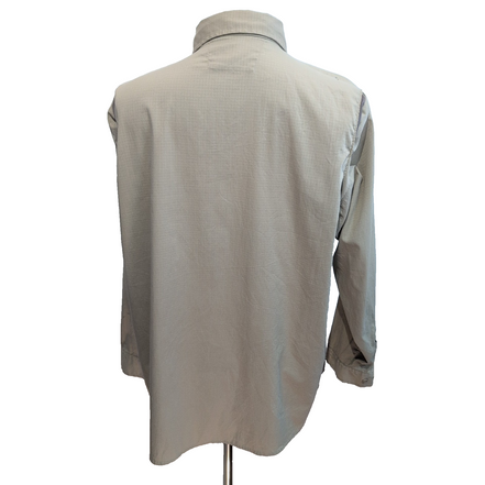Chemise Carhartt XL Crème Ripstop Ventilée Workwear manches longues