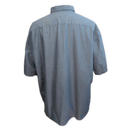 Chemise Dickies 3XL Bleu Manches Courtes Workwear 2 Poches Logo Brodé