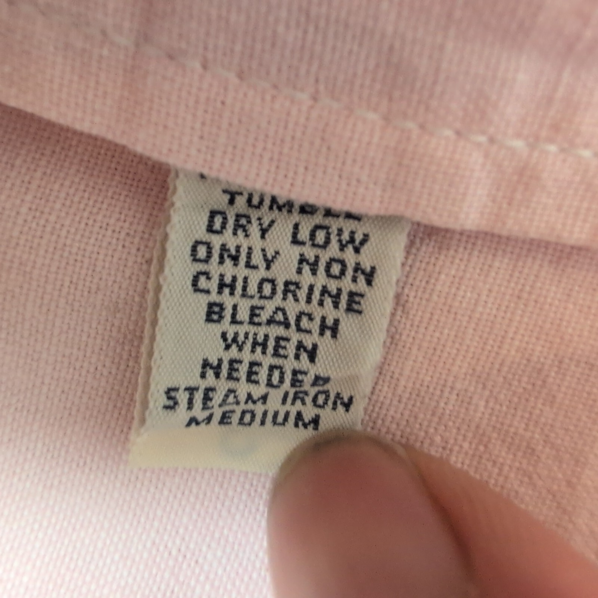 Chemise Polo Ralph Lauren Workwear rose 3 poches vintage logo L