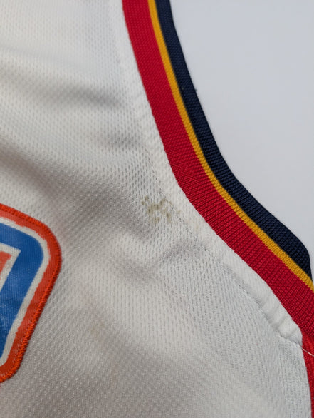 ADIDAS NBA Maillot L THUNDER IBaka #9 Blanc VINTAGE OKC Jersey Basketball