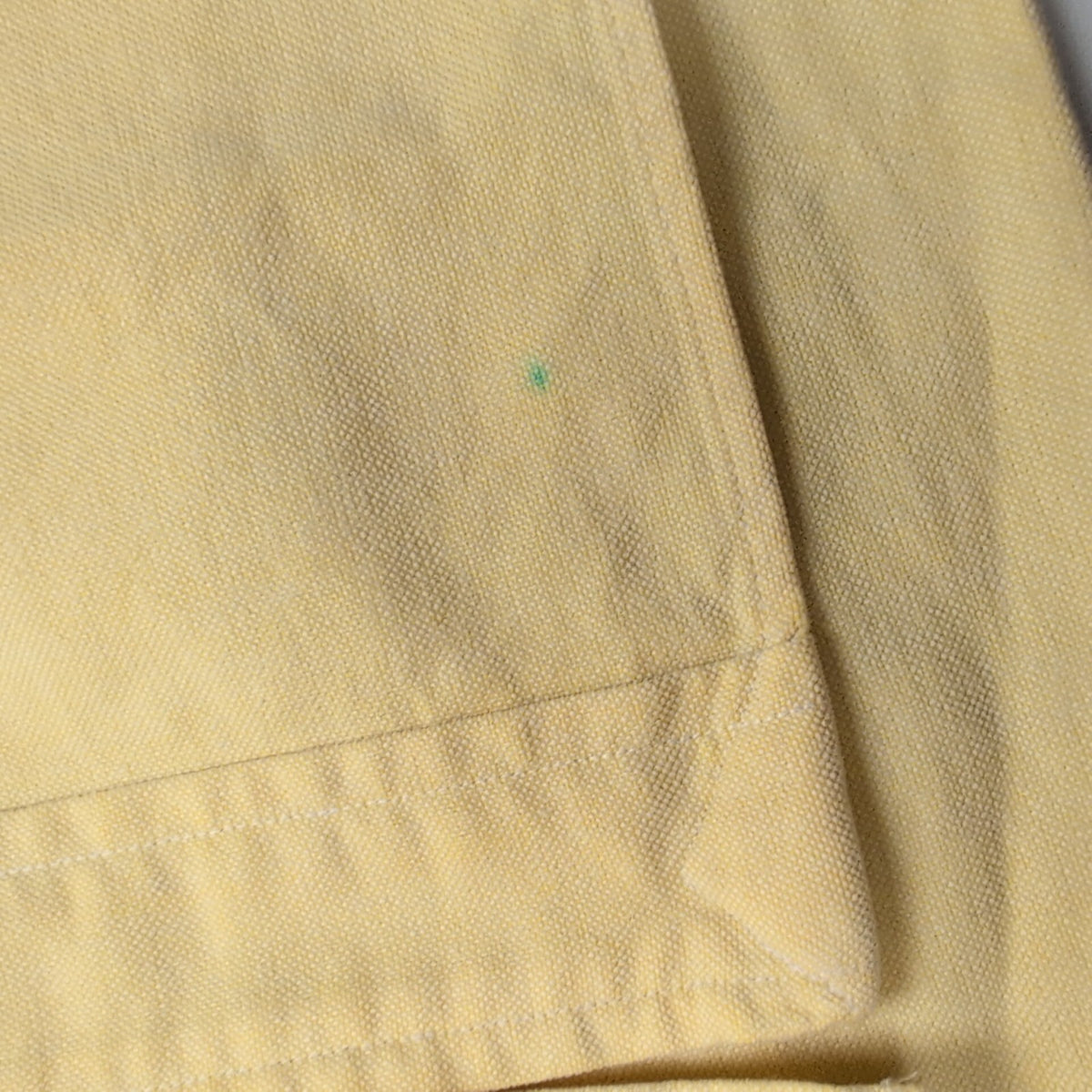 Chemise Ralph Lauren XXL L Big Shirt Jaune Oxford Poche Button Down Shirt