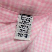 Chemise Ralph Lauren L Rose Petits Carreaux Shirt Button Down Logo Bleu Ciel
