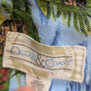 Chemise hawaïenne viscose et coton Ocean & Coast manches courtes taille L