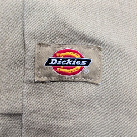Chemise Dickies Beige M Workwear Vintage Poche Stylo