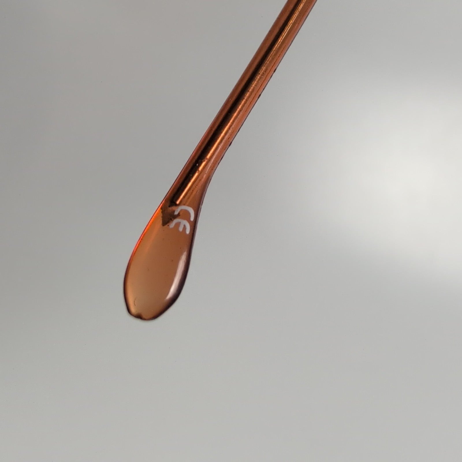 Bar-On® Lunettes de Soleil Ambre Y2K Rimless Branches Métal Souple sans Charnièr