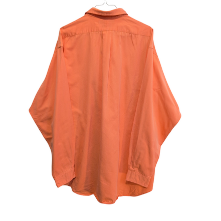 Chemise Polo Ralph Lauren orange deux poches sans logo taille XL #2816