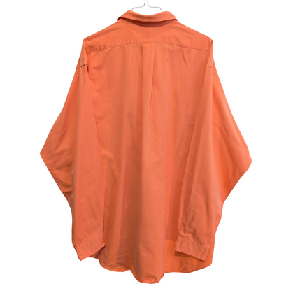 Chemise Polo Ralph Lauren orange deux poches sans logo taille XL #2816