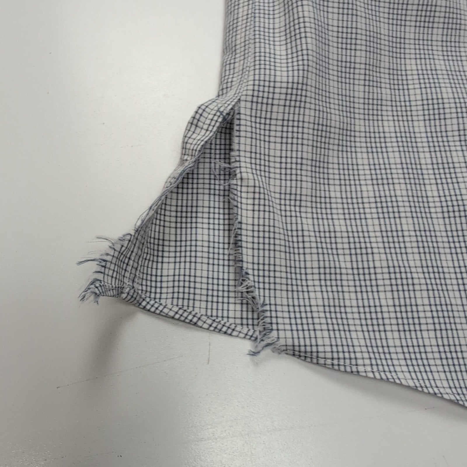 Chemise Brooks Brothers XL/XXL Bleu Carreaux 100% Coton manches longues
