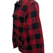 Surchemise Veste Matelassée Sherpa GOODFELLOW & CO Rouge & Noir Taille L |263S