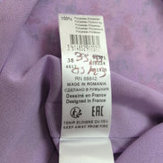 Haut Femme La Redoute Taille 38 Violet Rouge Fleuri Épaule Dénudées Neuf
