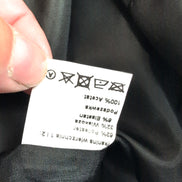 Robe Metaphora T38 Noire Motifs Sans Manches Zip Côté