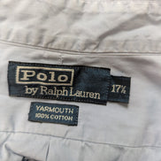 CHEMISE POLO Ralph Lauren homme XXL Classic Bleu Zinc défaut 💨