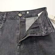 Jupe Longue Femme T34 Pimkie Jean Noir Stretch Neuve Étiquette 