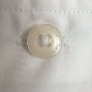Chemise The Time Of Bocha L Neuve Étiquette Blanc Coton Logo Pirate Tête de mort