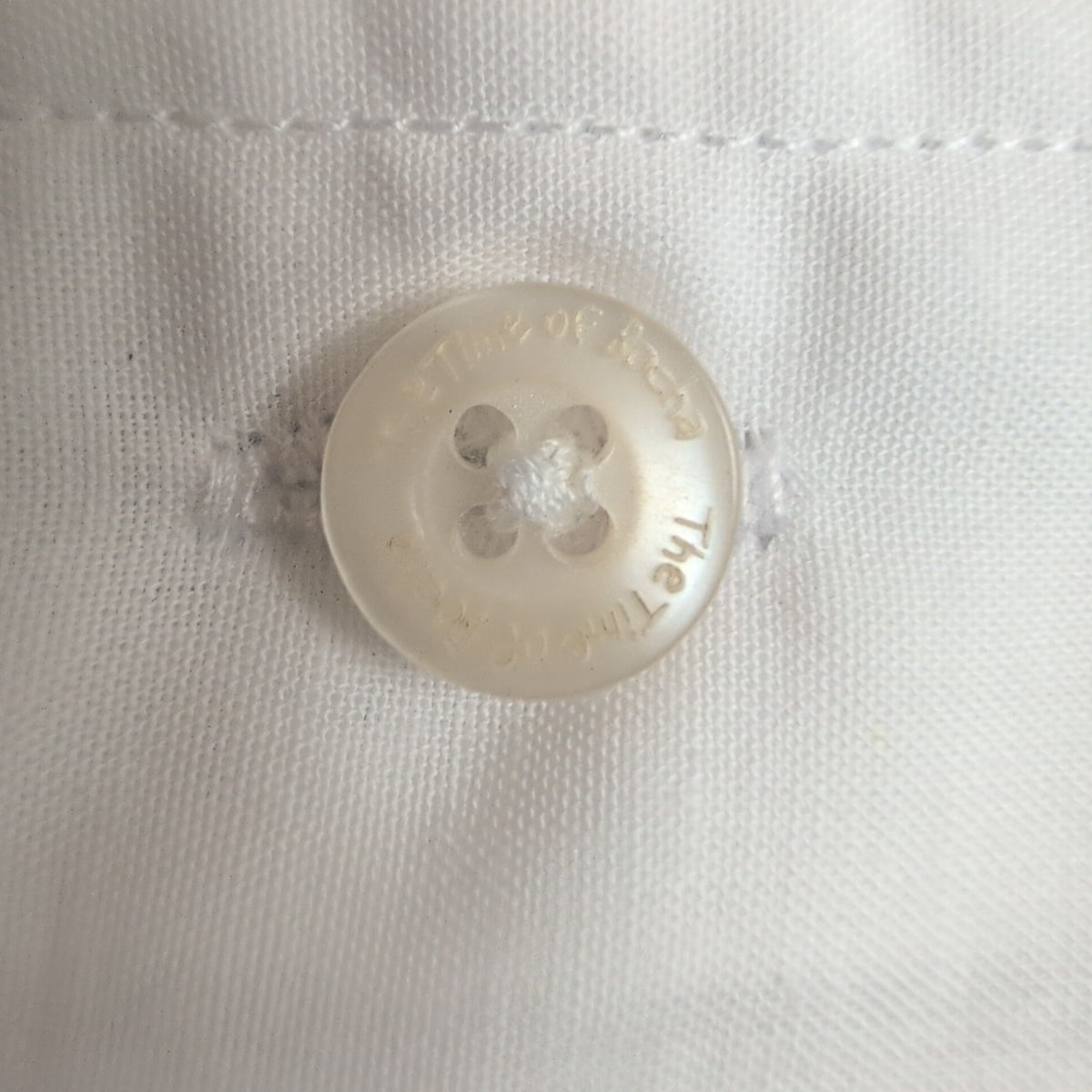 Chemise The Time Of Bocha L Neuve Étiquette Blanc Coton Logo Pirate Tête de mort