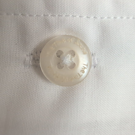 Chemise The Time Of Bocha L Neuve Étiquette Blanc Coton Logo Pirate Tête de mort