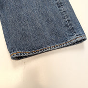 Levi’s 501 Jean Homme W33 L34 Bleu Grunge Vintage Pantalon Bouton