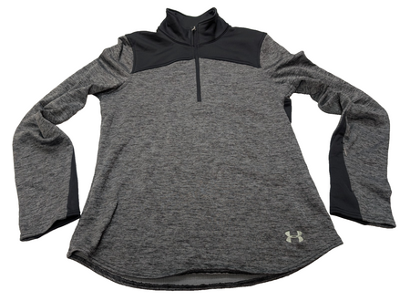 🏃‍♀️ Sweat Technique Under Armour ColdGear Femme T. M - Col Zippé Course