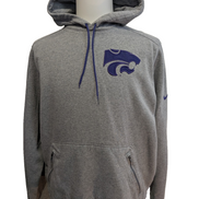 ➜ Sweat à Capuche Nike NCAA Kansas State Wildcats - Logos Brodés - Taille L