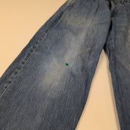 Pantalon Chino Polo Ralph Lauren Denim Bleu À Pinces Homme W28 Vintage 2 Poches