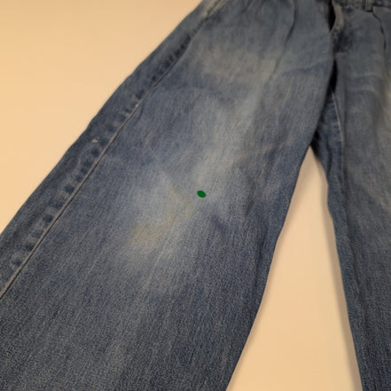 Pantalon Chino Polo Ralph Lauren Denim Bleu À Pinces Homme W28 Vintage 2 Poches
