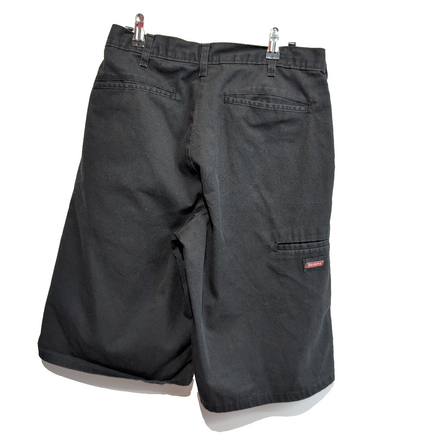Short Dickies Workwear Noir Homme W30 Coupe Droite Très Bon État