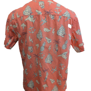 Chemise Hawaïenne Public Access - Motif Pirate, Requin & Baleine - Taille M