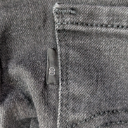 Jean Levi's 505 Femme Noir Straight Ultra Stretch W32 L34 T42 Vintage 🌟👖