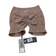 Short Sport Femme XL BO+TEE Marron Sans Coutures Stretch Neuf Étiquette