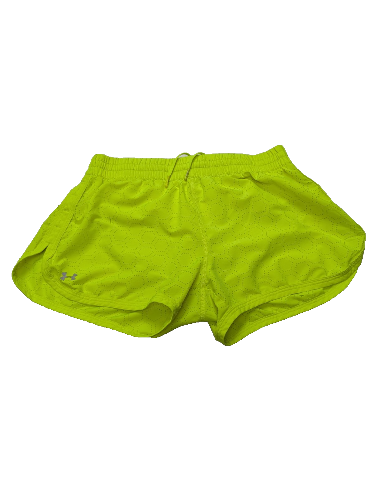 Short Under Armour HeatGear Run Jaune Fluo - Femme Taille S