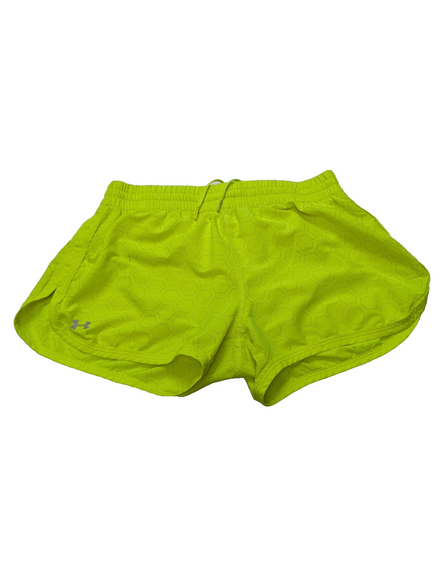 Short Under Armour HeatGear Run Jaune Fluo - Femme Taille S