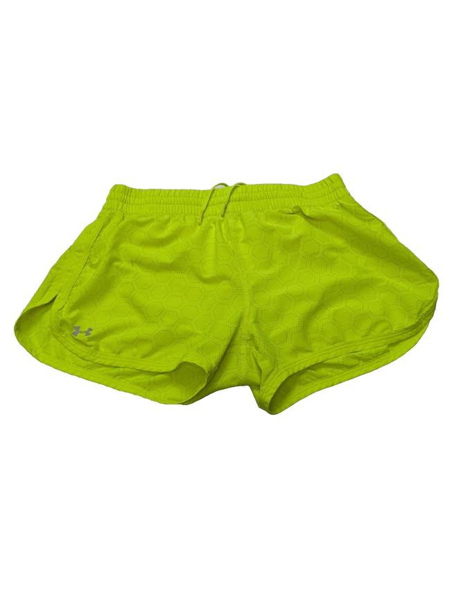 Short Under Armour HeatGear Run Jaune Fluo - Femme Taille S