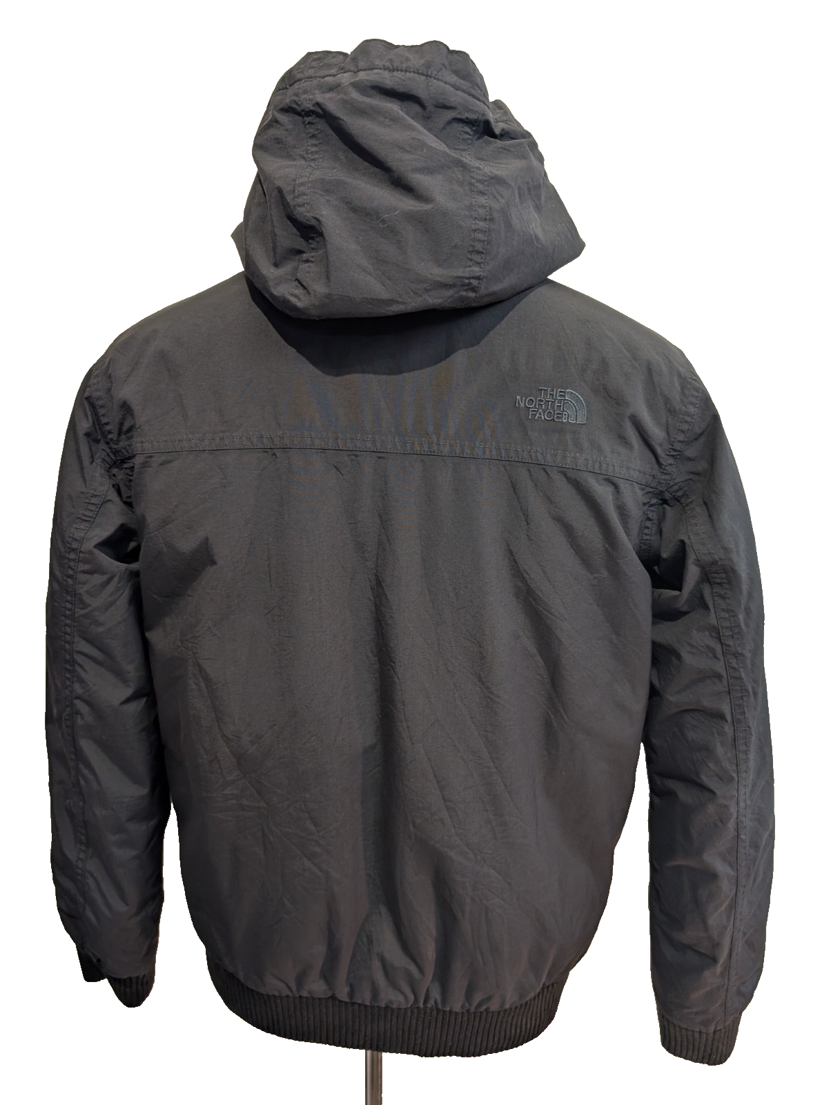 The North Face Doudoune Capuche Noire Plumes Junior XL Hiver