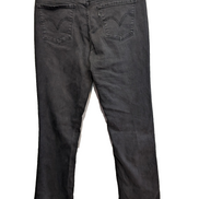Jean Levi's 505 Femme Noir Straight Ultra Stretch W32 L34 T42 Vintage 🌟👖