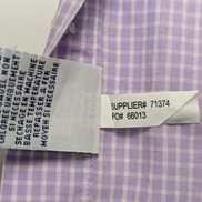 Chemise Ralph Lauren Homme M Violet Carreaux Gingham Manches Longues Custom Fit