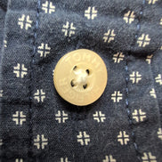 Chemise TOMMY HILFIGER Bleu Marine à Motifs avec Poche Manches Longues T.M