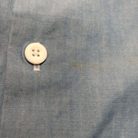 Chemise Dickies 3XL Bleu Workwear Manches Courtes 2 Poches Logo