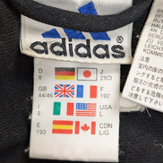 Veste de survêtement Adidas Noir Taille L Sportswear Training Zippée