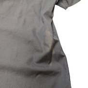 Chemise Levi's marron gris uni manches courtes western cowboy taille L 2 poches