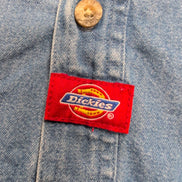 Chemise Dickies Jean Bleu L Made in Mexico Workwear Coton manches longues