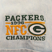 Chemise Lee Sport L Packers 1996 NFC Champions en Jean manches longues