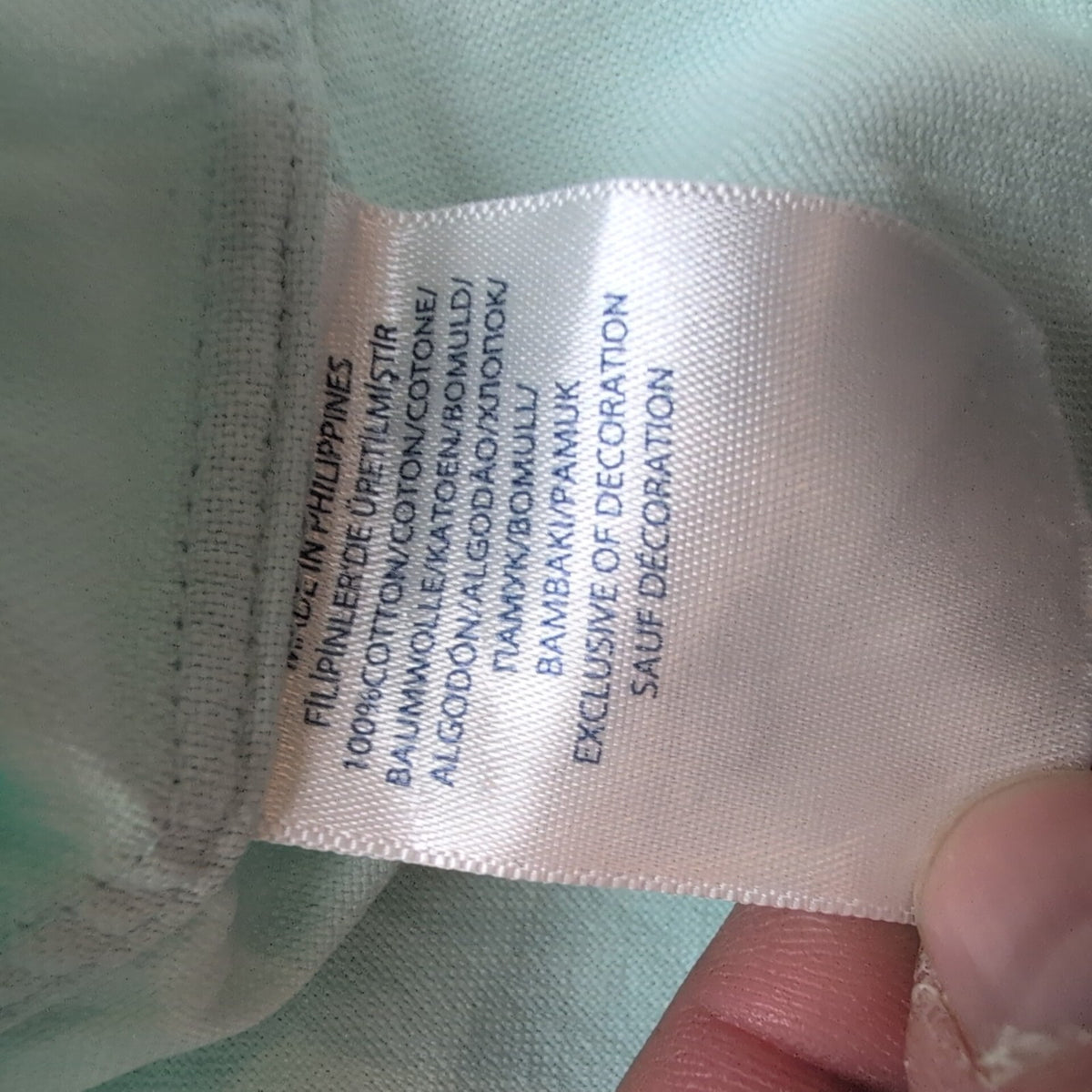 Chemise Ralph Lauren Vert Pastel S Manches Courtes Logo Rose