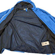 Coupe-Vent Puma XXL Bleu Électrique Vif Veste Sport à Capuche Filet