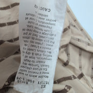Chemise Levi’s Western XL marron rayures micromotif manches longues rare