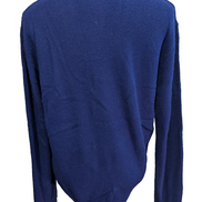Pull LACOSTE Homme Vintage Bleu Marine Taille XL Excellent État Chic