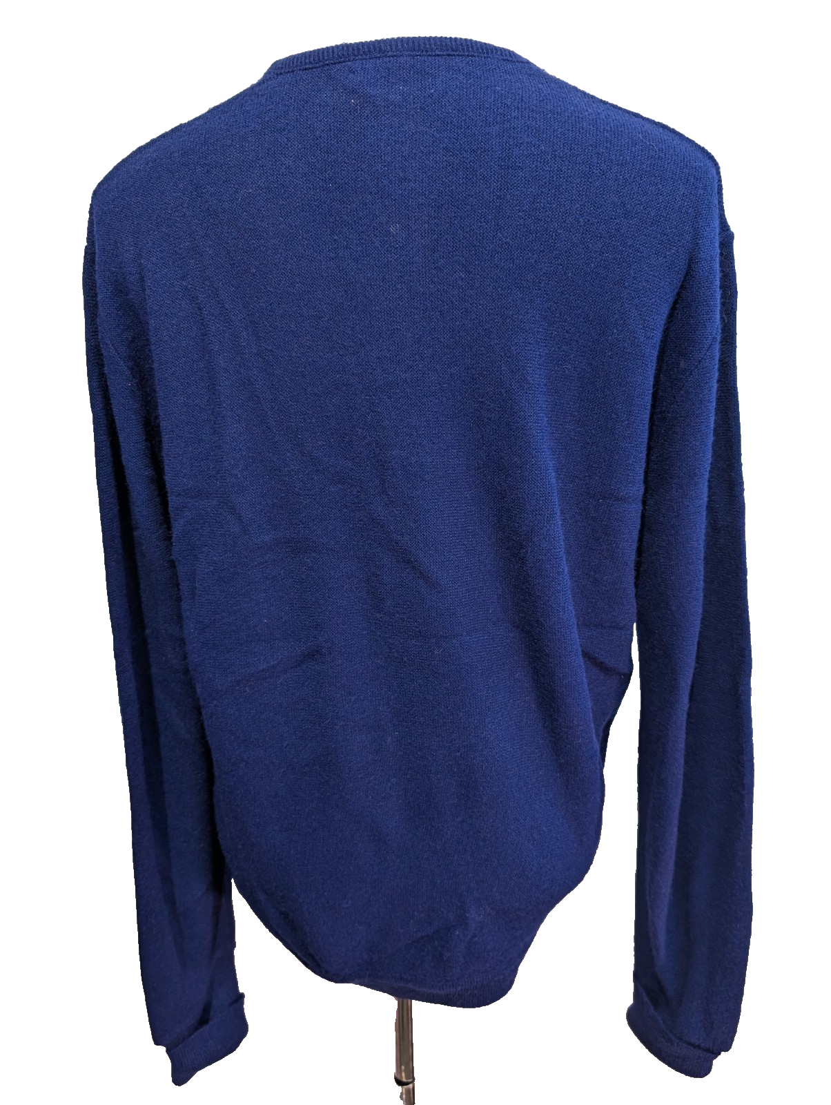 Pull LACOSTE Homme Vintage Bleu Marine Taille XL Excellent État Chic