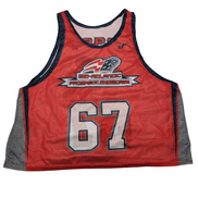 Maillot de basketball vintage réversible doublé MAPS 67 taille L / XL