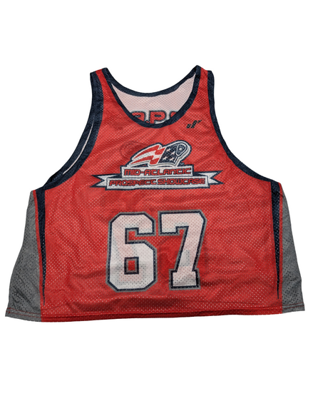 Maillot de basketball vintage réversible doublé MAPS 67 taille L / XL